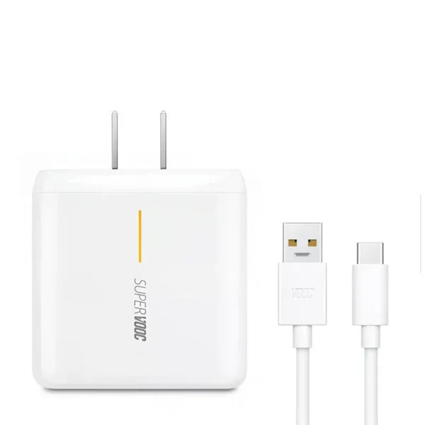 Oppo 65W SuperVOOC Power Adapter with Type C Cable