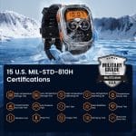 Kospet Tank M3 Ultra Dual GPS Rugged Smart Watch - Image 10