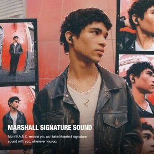Gadgetoo Marshall Motif Ii True Wireless Active Noise-Canceling Earbuds Headphone