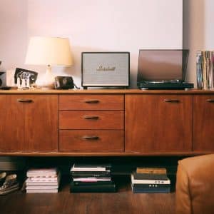 Gadgetoo Marshall Woburn Ii Wireless Bluetooth Speaker, Black, New- 1002489