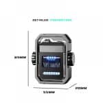 Flabox Mechanical Wind Lighter (Black) - Image 2