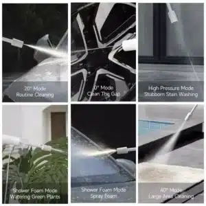 Gadgetoo Xiaomi Mijia Wireless Car Washer 2 2000Mah Rechargeable Water Gun Spray