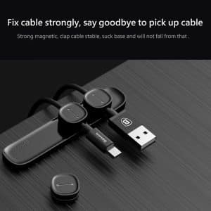 Gadgetoo Baseus Peas Magnetic Cable Clip Wire Organizer