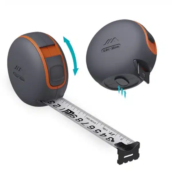 Xiaomi Jimihome Auto Self Lock Portable Measuring Tape Coated Tape Ruler 5.5M