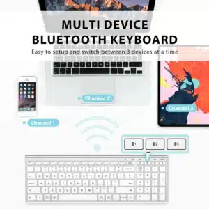 Gadgetoo Iclever Bk10 Bluetooth Universal Ultra-Slim Keyboard