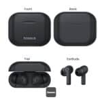 Baseus Bowie E17 True Wireless Bluetooth Earphones With Dual Mic ENC & Punchy Bass - Black - Image 2