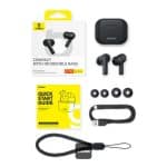 Baseus Bowie E17 True Wireless Bluetooth Earphones With Dual Mic ENC & Punchy Bass - Black - Image 3