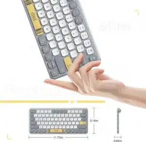 Gadgetoo Iclever Bk50 Bluetooth Keyboard