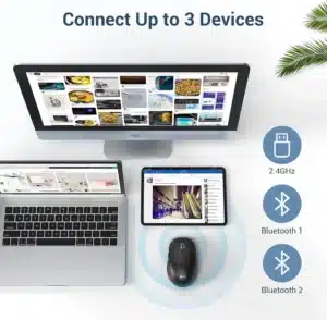Gadgetoo Iclever Md165 Dual Mode Bluetooth Mouse