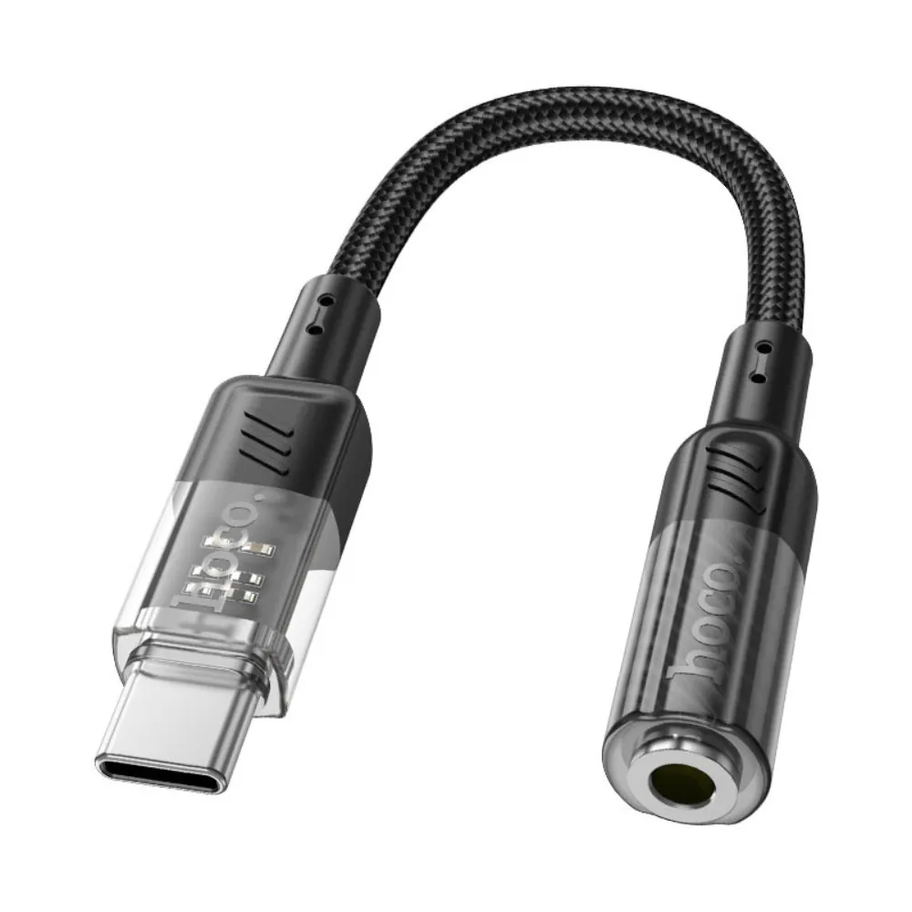 Hoco-Ls37-Spirit-Audio-Converter-Type-C-To-3-5Mm-Dac-Chip-3 Hoco Ls37 Spirit Audio Converter Type C To 3.5Mm (Dac Chip) - Image 1