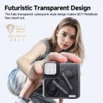 QCY MeloBuds Neo T31 Sci-Fi Aesthetic Earbuds - Image 7