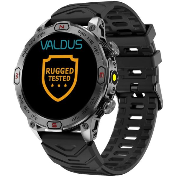 Valdus VD36 PRO Smartwatch 1.43 Inch HD AMOLED Screen Compass Positioning Guidance Outdoor Sports Watch