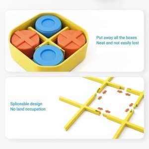 Gadgetoo Giiker Tic-Tac-Toe Bolt Game