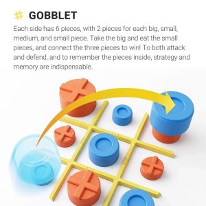 Gadgetoo Giiker Tic-Tac-Toe Bolt Game