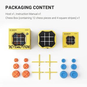 Gadgetoo Giiker Tic-Tac-Toe Bolt Game