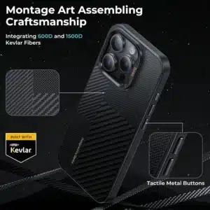 Gadgetoo Benks Montage Armorpro Case Built With Kevlar® For Iphone 16 Pro Max
