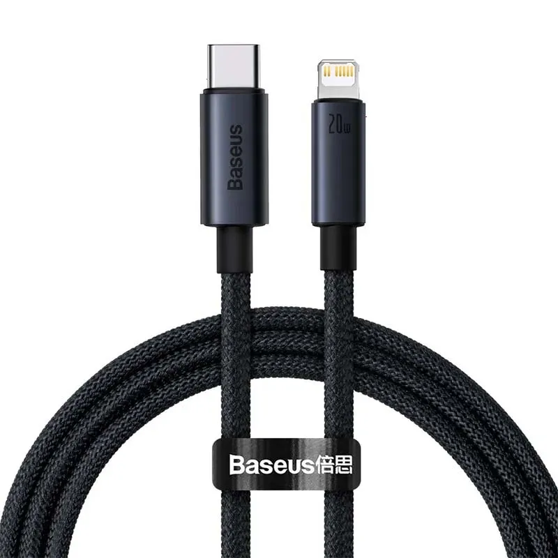 Baseus-Minimalist-Series-20W-Typ Baseus Minimalist Series 20W Type-C To Ip Fast Charging Data Cable 1M