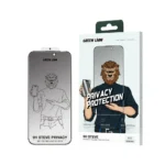 Green Lion 9H Steve Privacy Anti-Peeping Glass Protector for iPhone 16 Pro / 16 Pro Max