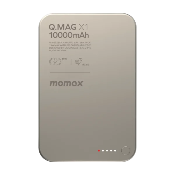 Momax Q.Mag X1 Magnetic Wireless Power Bank 10000mAh - Gen 2