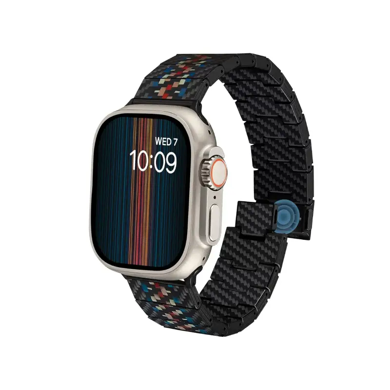 Pitaka-Carbon-Fiber-Watch-Band-For-Iwatch-44-_45-_-49Mm-Rhapsody-Version Pitaka Carbon Fiber Watch Band For Iwatch 44 /45 / 49Mm -Rhapsody Version - Image 1