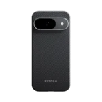 Pitaka MagEZ Case 5 Classic Ultra-Slim Case for Google Pixel 9 / 9 Pro / 9 Pro XL -600D Black/Grey (Twill)