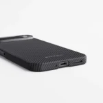 Pitaka MagEZ Case 5 Classic Ultra-Slim Case for Google Pixel 9 / 9 Pro / 9 Pro XL -600D Black/Grey (Twill) - Image 3