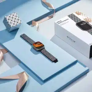 Gadgetoo Pitaka Dreamland Chroma Carbon Watch Band For Iwatch 49 / 45 / 44Mm -Stairs