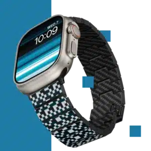 Gadgetoo Pitaka Dreamland Chroma Carbon Watch Band For Iwatch 49 / 45 / 44Mm -Mosaic