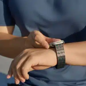 Gadgetoo Pitaka Dreamland Chroma Carbon Watch Band For Iwatch 49 / 45 / 44Mm -Stairs