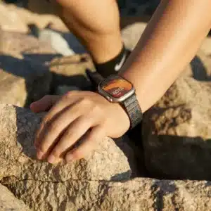 Gadgetoo Pitaka Dreamland Chroma Carbon Watch Band For Iwatch 49 / 45 / 44Mm -Stairs