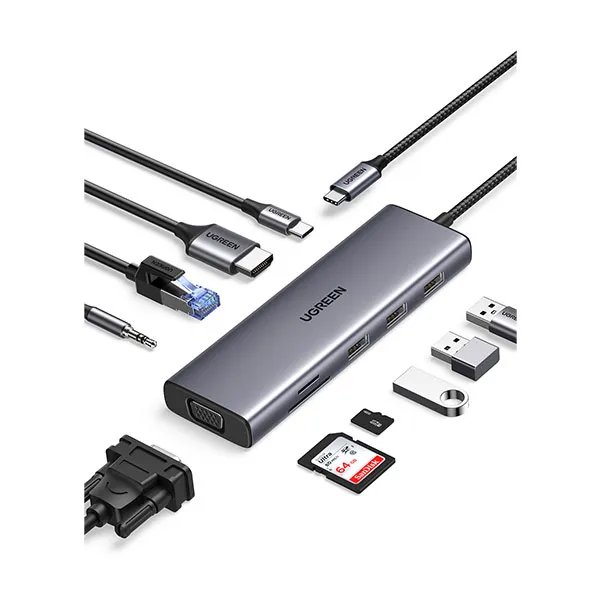 UGREEN Revodok CM498 USB-C Multifunction 10-in-1 Docking Station