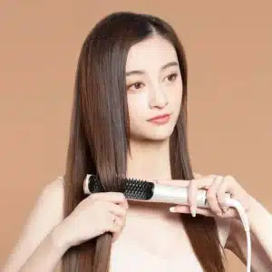 Gadgetoo Xiaomi Riwa Rb-8515 Negative Ion Hair Straightening Electric Comb Straight And Curly Dual-Purpose Hair Straightener