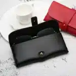 PU Leather Glasses Bag Protective Sunglasses Cover Pouch Case Accessories