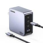 Ugreen Nexode Pro 160W 4-Port GaN Fast Charger with 240W 1.5m USB-C Cable (25097)