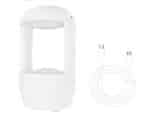Bimperial Anti Gravity Cool Mist Water drop Humidifier, 850 ml water tank Portable Room Air Purifier (White)