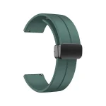 22mm Silicone Strap with Folding Magnetic D-Buckle Lock - Image 3