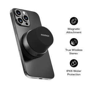 Gadgetoo Momax 1 Vibe Go Magnetic Bluetooth Speaker