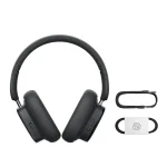Baseus Headphone H1i 3D ANC 100H Playtime Bluetooth 5.3V Headphone – A00050402113-00 Black