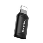 MCDODO OT7680 TYPE-C TO LIGHTNING CONNECTOR (BLACK) - Image 3