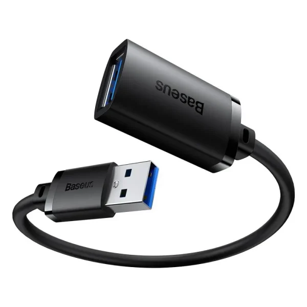 BASEUS Extension Cable USB3.0 USB Male to Female 5Gbps Transmission PVC Cord (5Meter)
