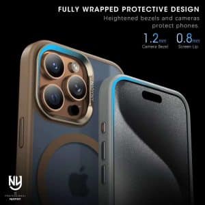 Gadgetoo Ny Shield Series Magsafe Case For Iphone 16 Pro Max / 16 Pro
