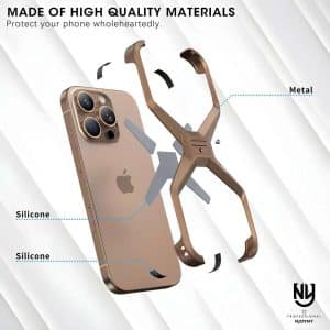 Gadgetoo Ny Metal X Series Case For 16 Pro Max / 16 Pro
