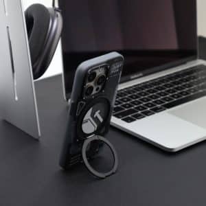 Gadgetoo Youngkit Cyberpunk 360° Rotation Ring Stand Case For Iphone 16 Pro Max