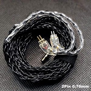 Gadgetoo Jcally Jc08S 8-Core Oxygen Free Copper Upgrade Cable With Mic