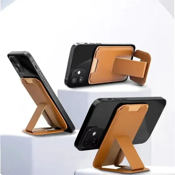 Magnetic Kickstand Wallet with Stand Phone Card Holder Cover Case