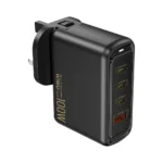 WiWU PD 100W GaN Wall Charger With Universal Travel US EU UK Plug