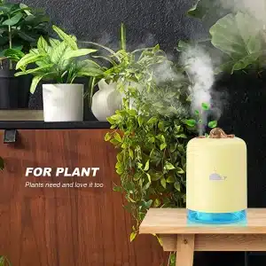 Gadgetoo Humidifier Whale Usb Diffuser H2O Aromatherapy 300Ml Pelembap Udara - Putih