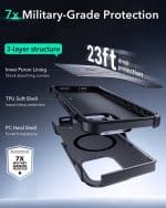 ESR Cyber Tough MagSafe Case with Stash Stand for iPhone 16 Series - Image 6