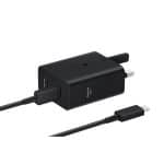 Samsung 50W Duo Power Adapter with USB-C 5A Cable UK Plug - Image 3