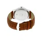 Titan Karishma Analog Silver Dial Leather Strap Men's Watch (1735SL01) - Image 4